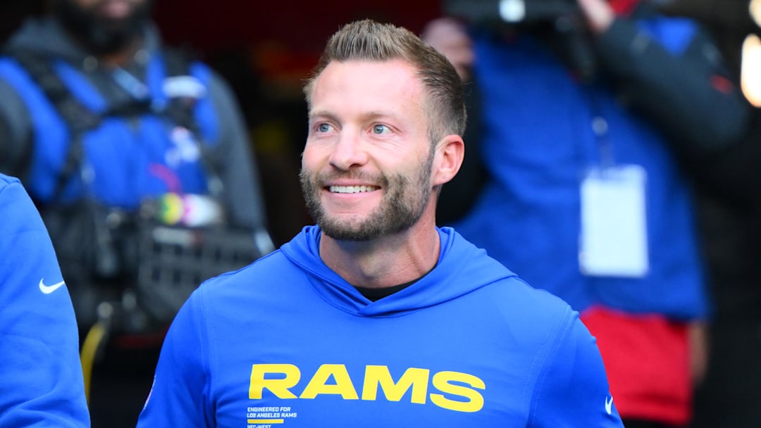 Los Angeles Rams head coach Sean McVay.