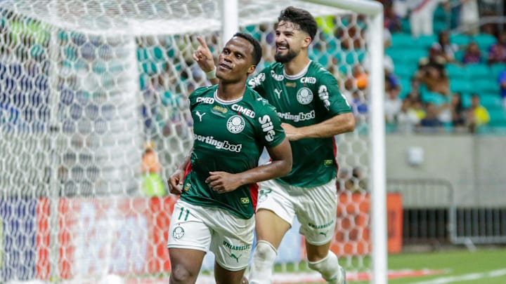 Arias estava no Wolverhampton (Inglaterra) e chegou ao Verdão neste ano Arias estava no Wolverhampton (Inglaterra) e chegou ao Verdão neste ano