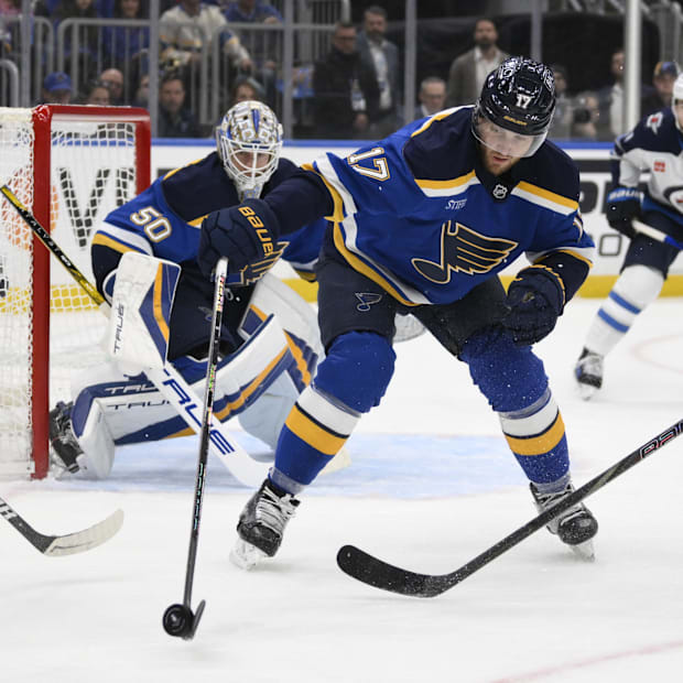 St. Louis Blues defenseman Cam Fowler