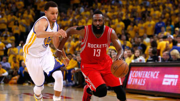 Stephen Curry, James Harden