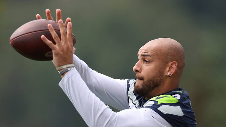 Cody White of the Seattle Seahawks
