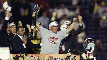 Gruden and the Lombardi Trophy