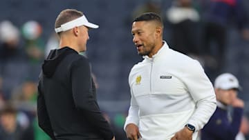 Lincoln Riley, Marcus Freeman, USC Trojans, Notre Dame Fighting Irish