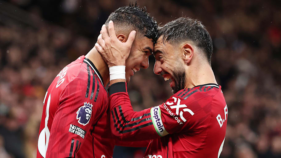 Man Utd celebrate