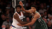 Bucks y Knicks se enfrentan este viernes en la NBA
