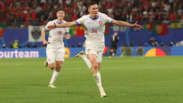 Lukas Provod a ouvert le score face au Portugal.