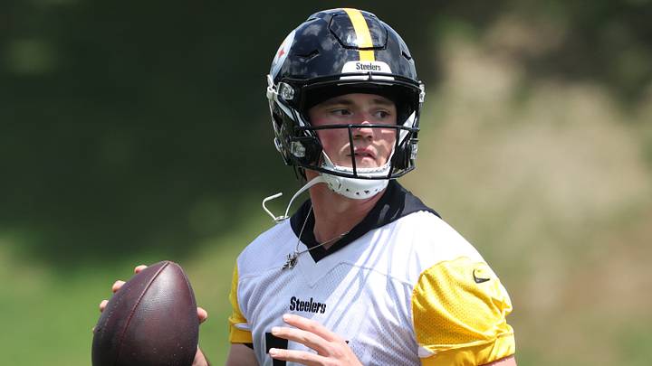Pittsburgh Steelers quarterback Drew Allar 
