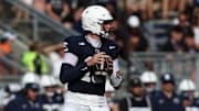 Penn State QB Drew Allar could vastly bolster Penn State's CFP shot with a win on Saturday.