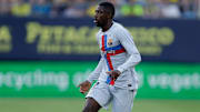 Buteur en fin de match face à Cadix, le Français n'a pas célébré son but.