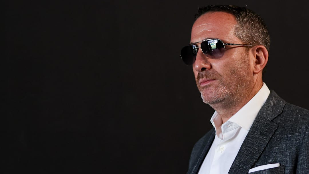 Sep 21, 2025; Philadelphia, Pennsylvania, USA; Philadelphia Eagles general manager Howie Roseman walks out of the team tunnel before a game against the Los Angeles Rams at Lincoln Financial Field.