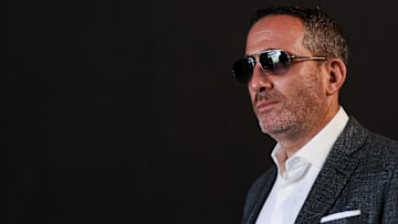 Sep 21, 2025; Philadelphia, Pennsylvania, USA; Philadelphia Eagles general manager Howie Roseman walks out of the team tunnel before a game against the Los Angeles Rams at Lincoln Financial Field.