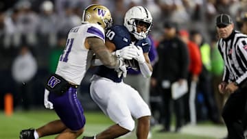 Penn State Nittany Lions running back Nicholas Singleton (10)