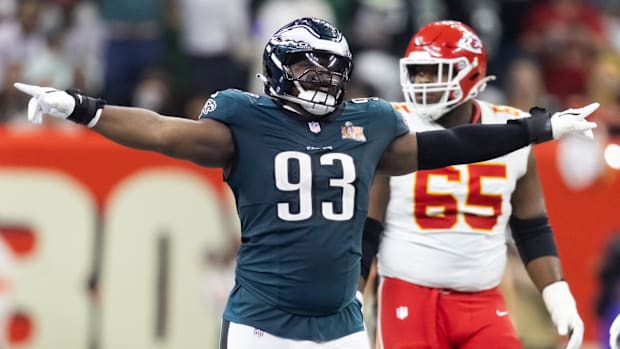 New England Patriots defensive lineman Milton Williams