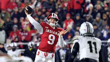 Indiana quarterback Kurtis Rourke  