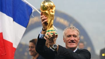 Deschamps avec la Coupe du monde 2018