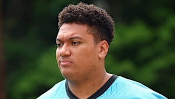 Carolina Panthers offensive lineman Chandler Zavala