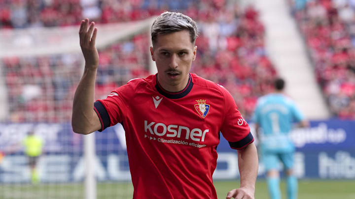 Bryan Zaragoza im Trikot von Leih-Klub CA Osasuna