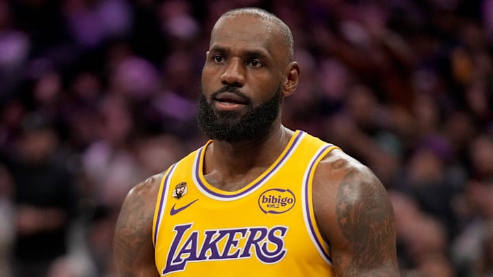 Los Angeles Lakers forward LeBron James