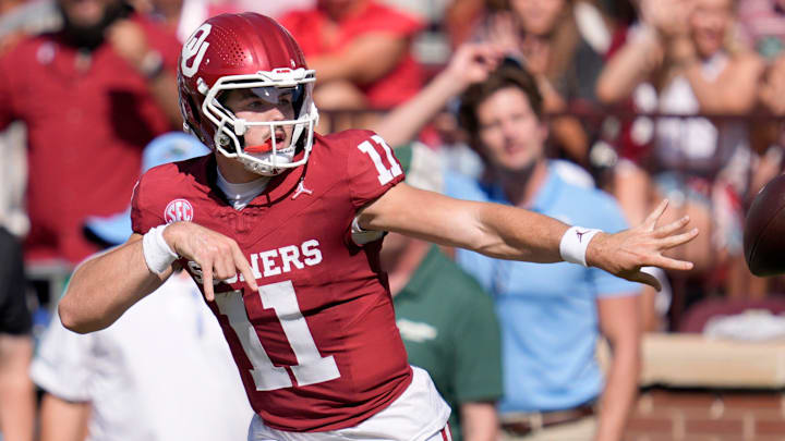 Oklahoma quarterback Jackson Arnold