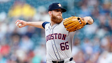 Houston Astros pitcher Shawn Dubin