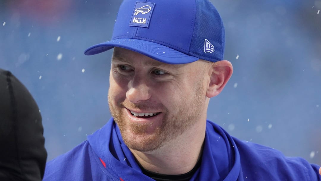 Buffalo Bills' offensive coordinator Joe Brady.