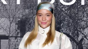 Olivia Ponton attends Tory Burch Fall/Winter 2025 during New York Fashion Week in New York City.