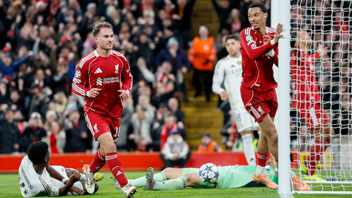 Liverpool chegou ao gol da vitória com Mac Allister Liverpool chegou ao gol da vitória com Mac Allister