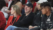 Feb 19, 2024; Houston, Texas, USA; Houston Rockets owner Tilman Fertitta watches during the game