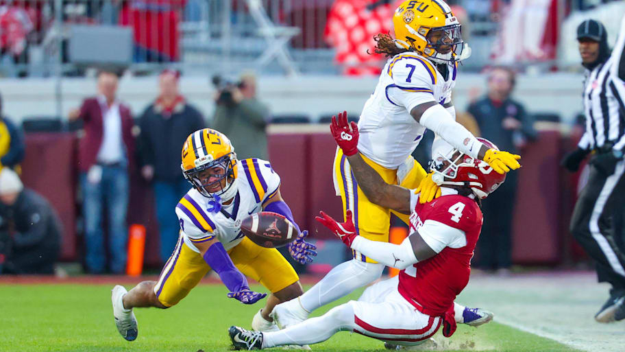 LSU Tigers cornerback Mansoor Delane 