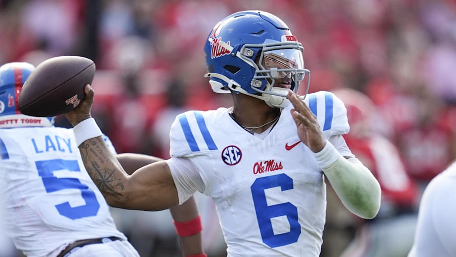 Mississippi Rebels quarterback Trinidad Chambliss
