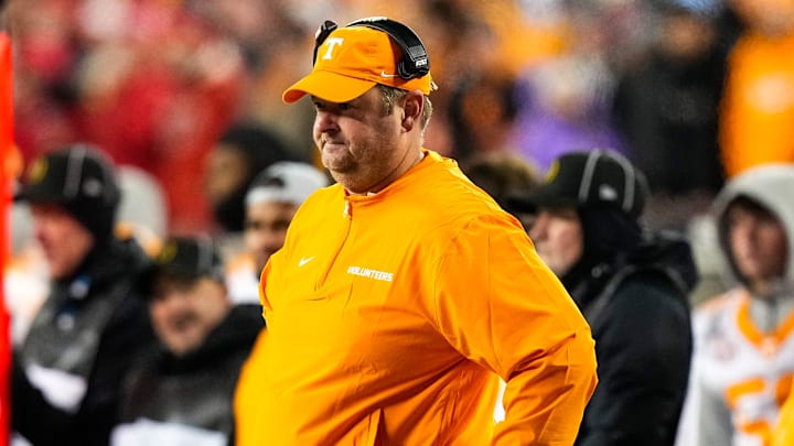 Tennessee Volunteers head coach Josh Heupel