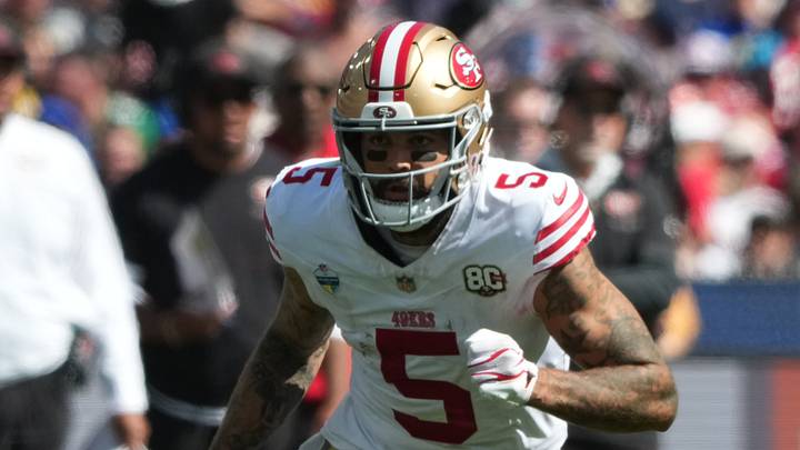 San Francisco 49ers wide receiver Mike Evans (5)