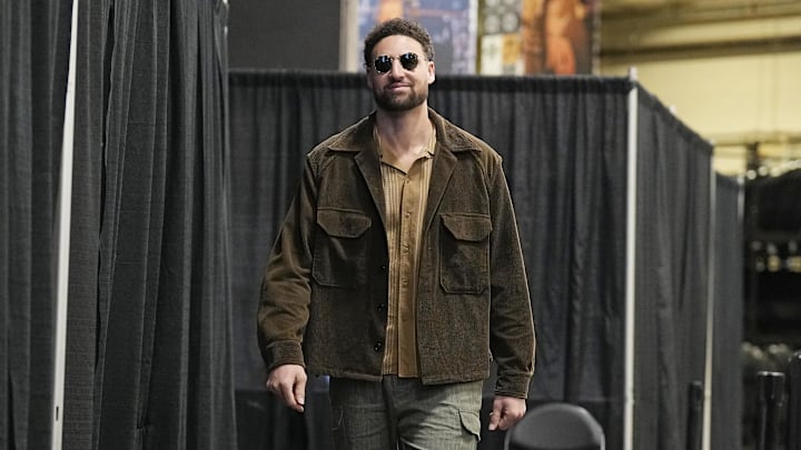 Thompson signed a three-year, $50 million deal with the Mavericks this offseason.