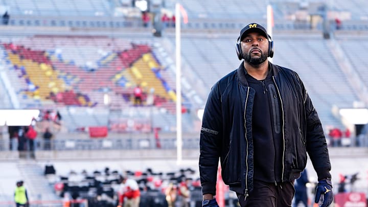 Michigan head coach Sherrone Moore Michigan head coach Sherrone Moore