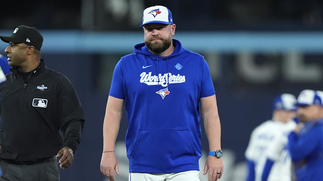 Toronto Blue Jays manager John Schneider.