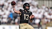 Army quarterback Bryson Daily hopes to return for Saturday's game against Air Force after dealing with an injury.