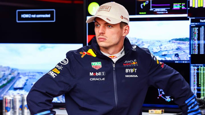 Max Verstappen of the Netherlands and Oracle Red Bull Racing prepares to drive in the garage during practice ahead of the F1 Grand Prix of Monaco at Circuit de Monaco on May 24, 2024 in Monte-Carlo, Monaco.