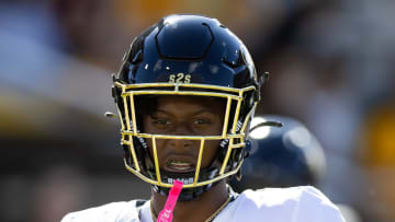 Oct 7, 2023; Tempe, Arizona, USA; Colorado Buffaloes cornerback Cormani McClain (1) against the Arizona State Sun Devils at Mountain America Stadium. Mandatory Credit: Mark J. Rebilas-USA TODAY Sports