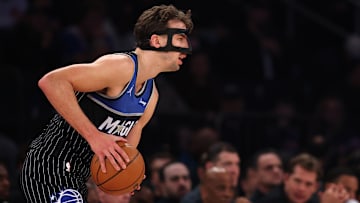 Franz Wagner appeared to suffer a major injury in the first quarter of the Orlando Magic's loss to the New York Knicks.