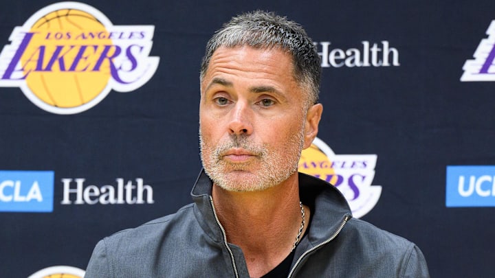 Los Angeles Lakers general manager Rob Pelinka