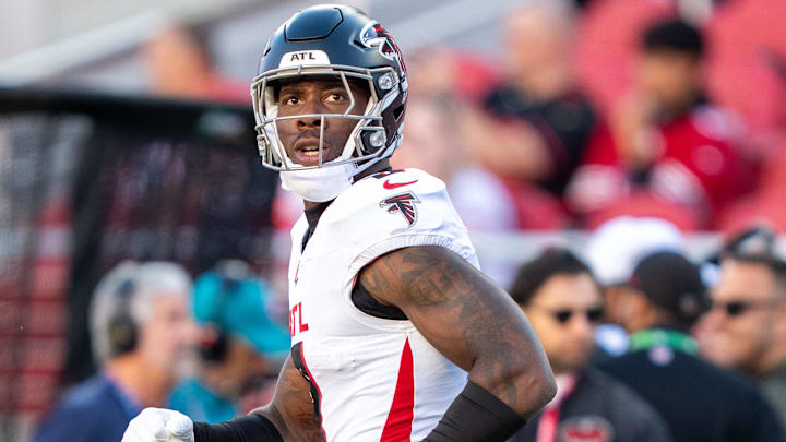 Atlanta Falcons tight end Kyle Pitts 