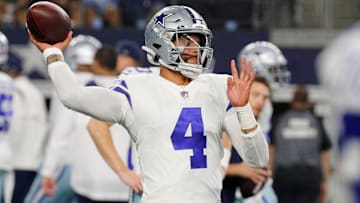 Dak Prescott terminó con 29 pases acertados en 38 intentos