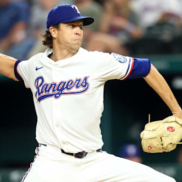 Texas Rangers starting pitcher Jacob deGrom is 9-2 with a 2.29 ERA during the 2025 MLB season.