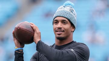 Carolina Panthers running back Chuba Hubbard