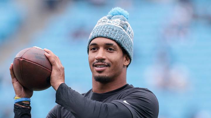 Carolina Panthers running back Chuba Hubbard