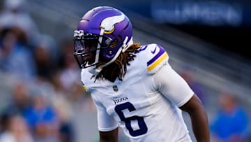 Former Minnesota Vikings safety Lewis Cine