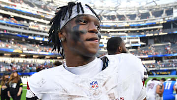 Washington Commanders running back Jacory Croskey-Merritt 