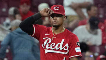 Cincinnati Reds infielder Santiago Espinal