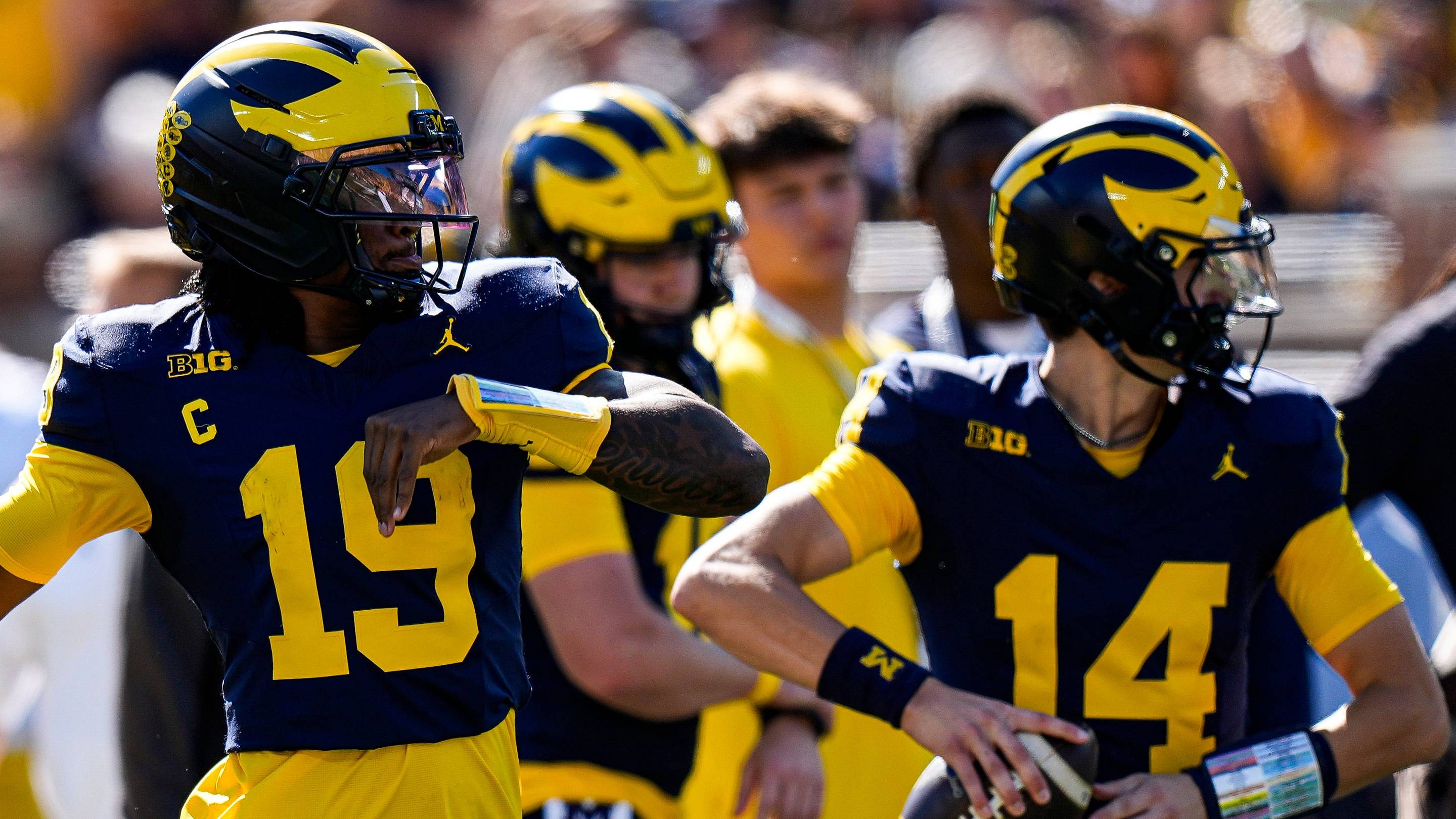 Kyle Whittingham Named Michigan's Starting QB Against Indiana Without Saying It