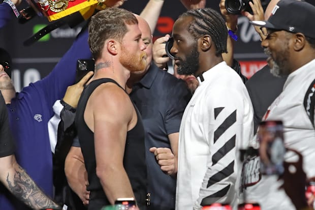 Canelo Alvarez and Terence Crawford